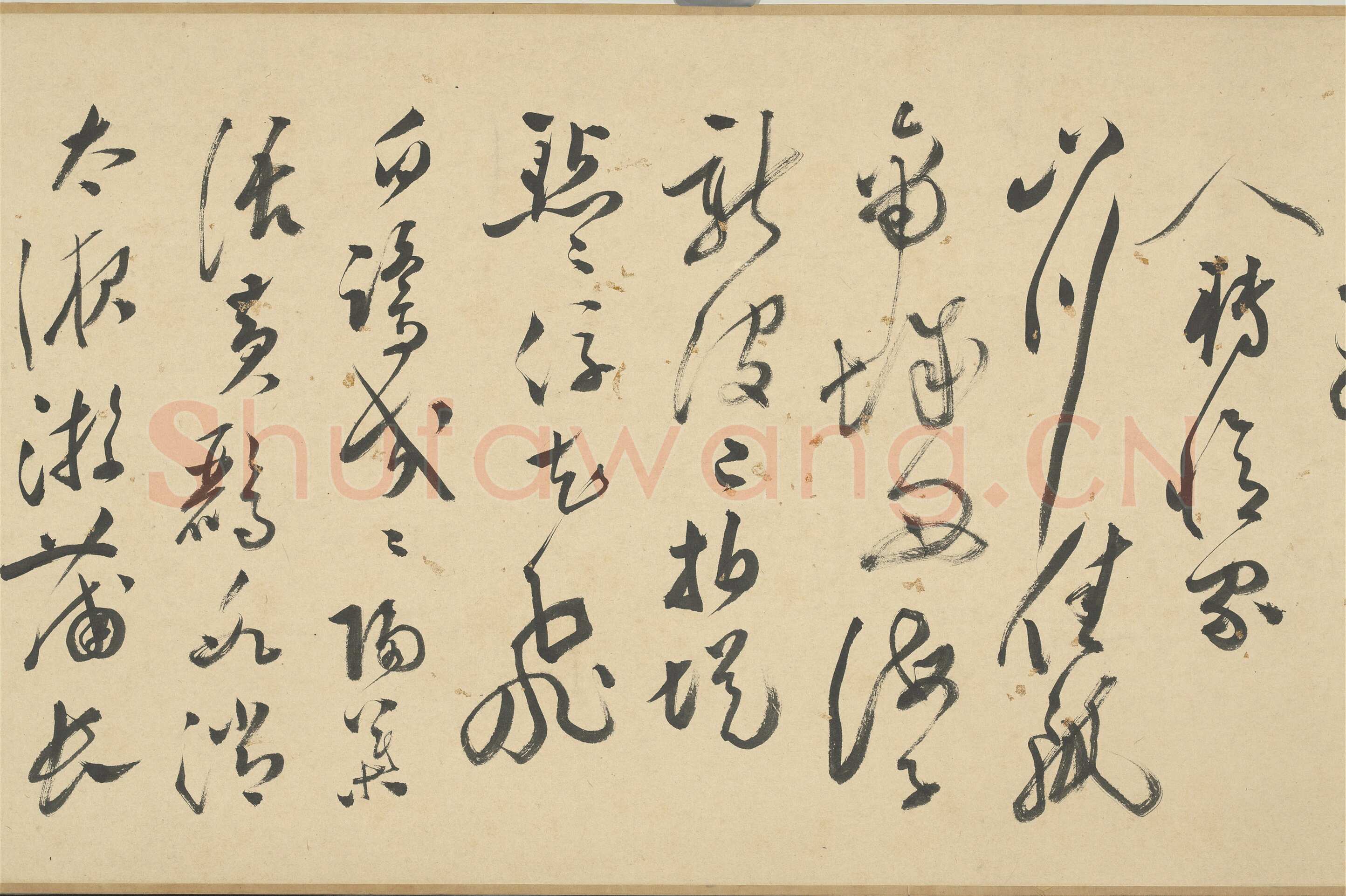 文彭《草书春兴等七言律诗卷》纸本 30×662.8cm 1570年 台北故宫博物院藏