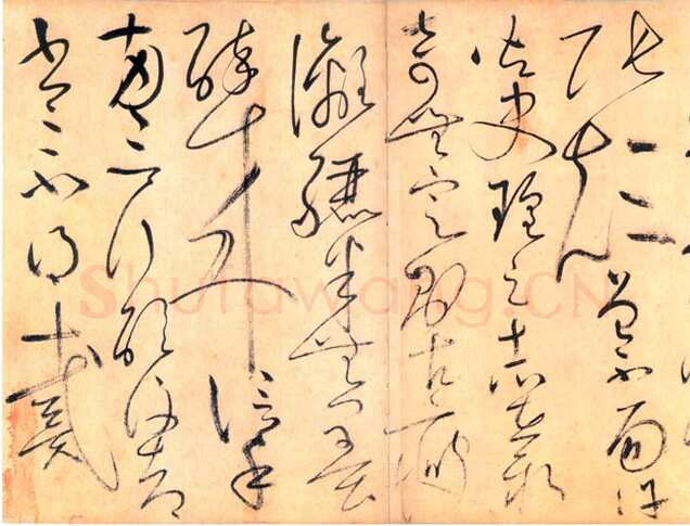 怀素《自叙帖》草书 28.3×775cm 台北故宫博物院藏