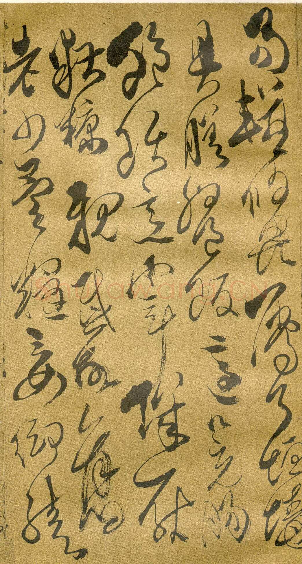 傅山《草书千字文》册 共12页 纸本 24.5×13cm 山西省博物院藏