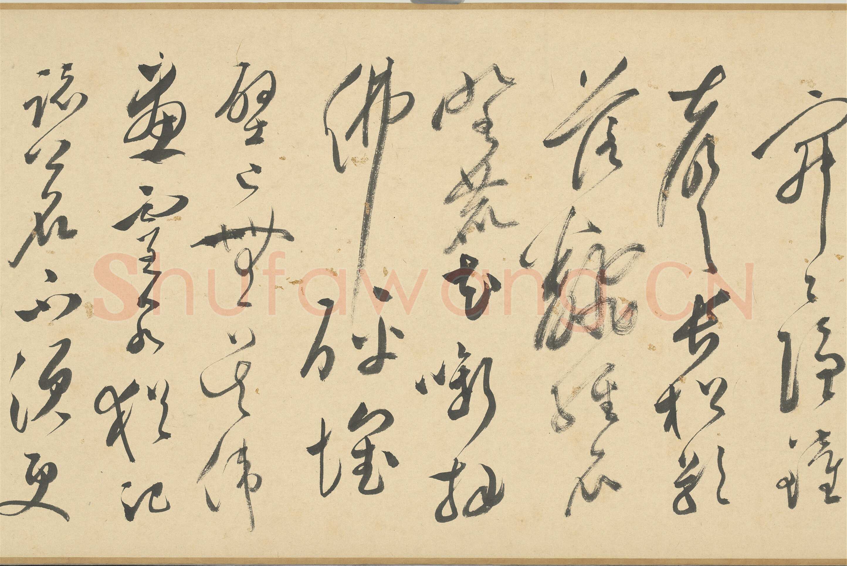 文彭《草书春兴等七言律诗卷》纸本 30×662.8cm 1570年 台北故宫博物院藏