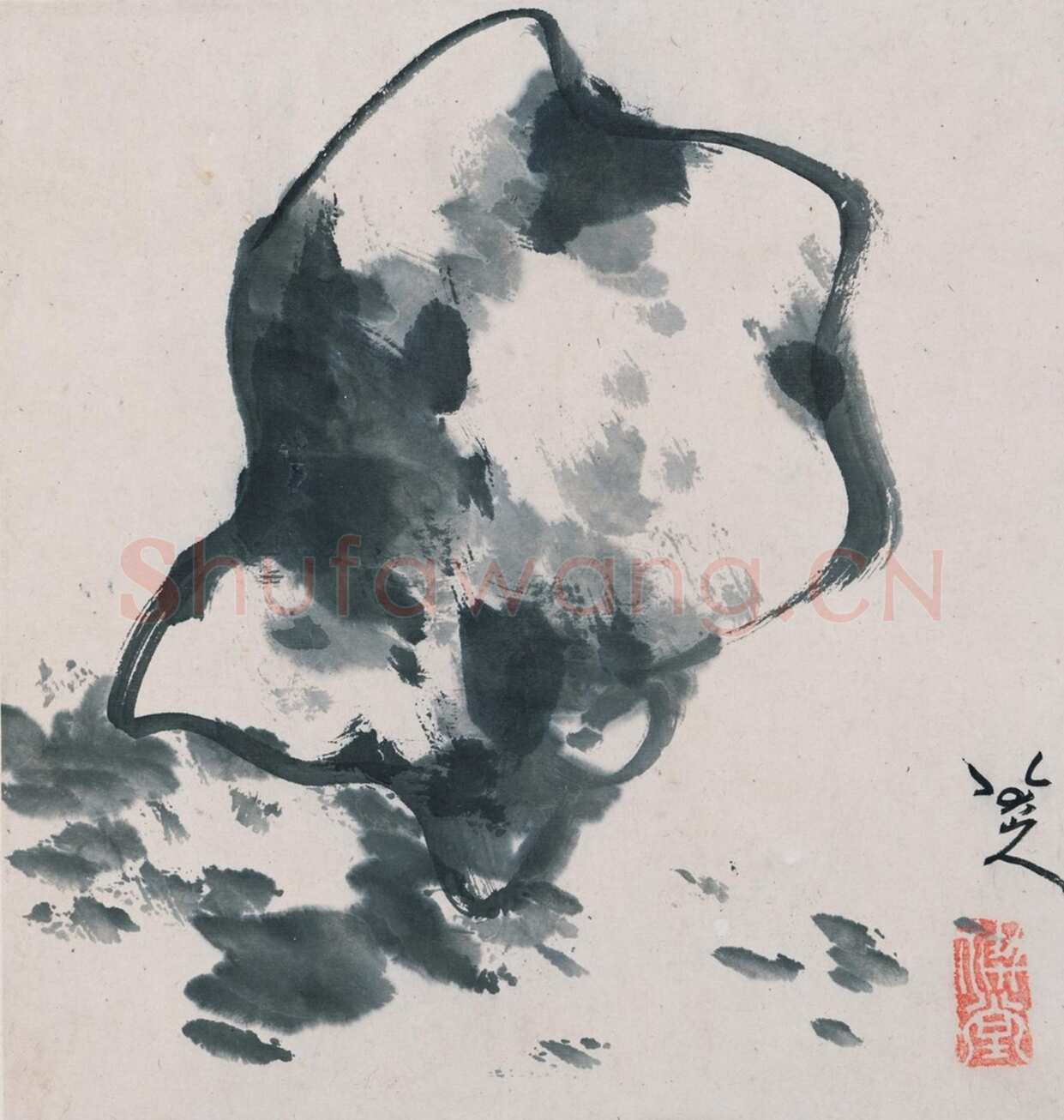朱耷(八大山人)《行书宋人旧闻等册》纸本 24.4×23cm×16 1693年 上海博物馆藏