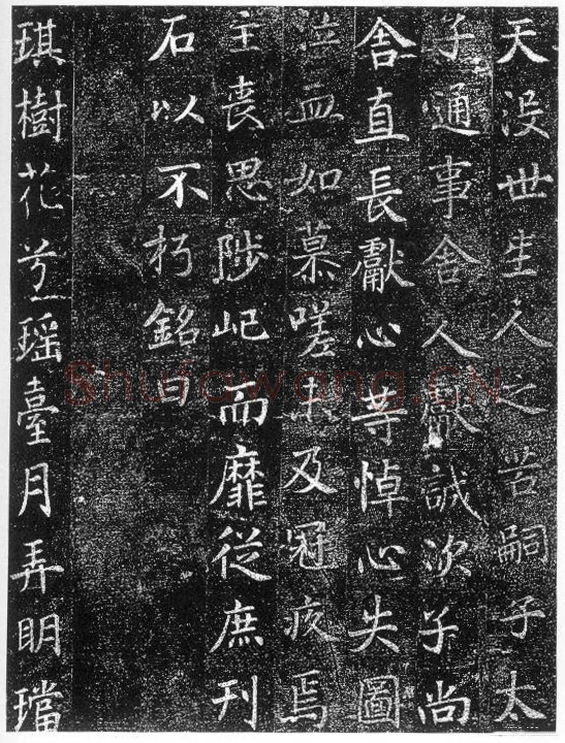 徐浩《楷书陈尚仙墓志》