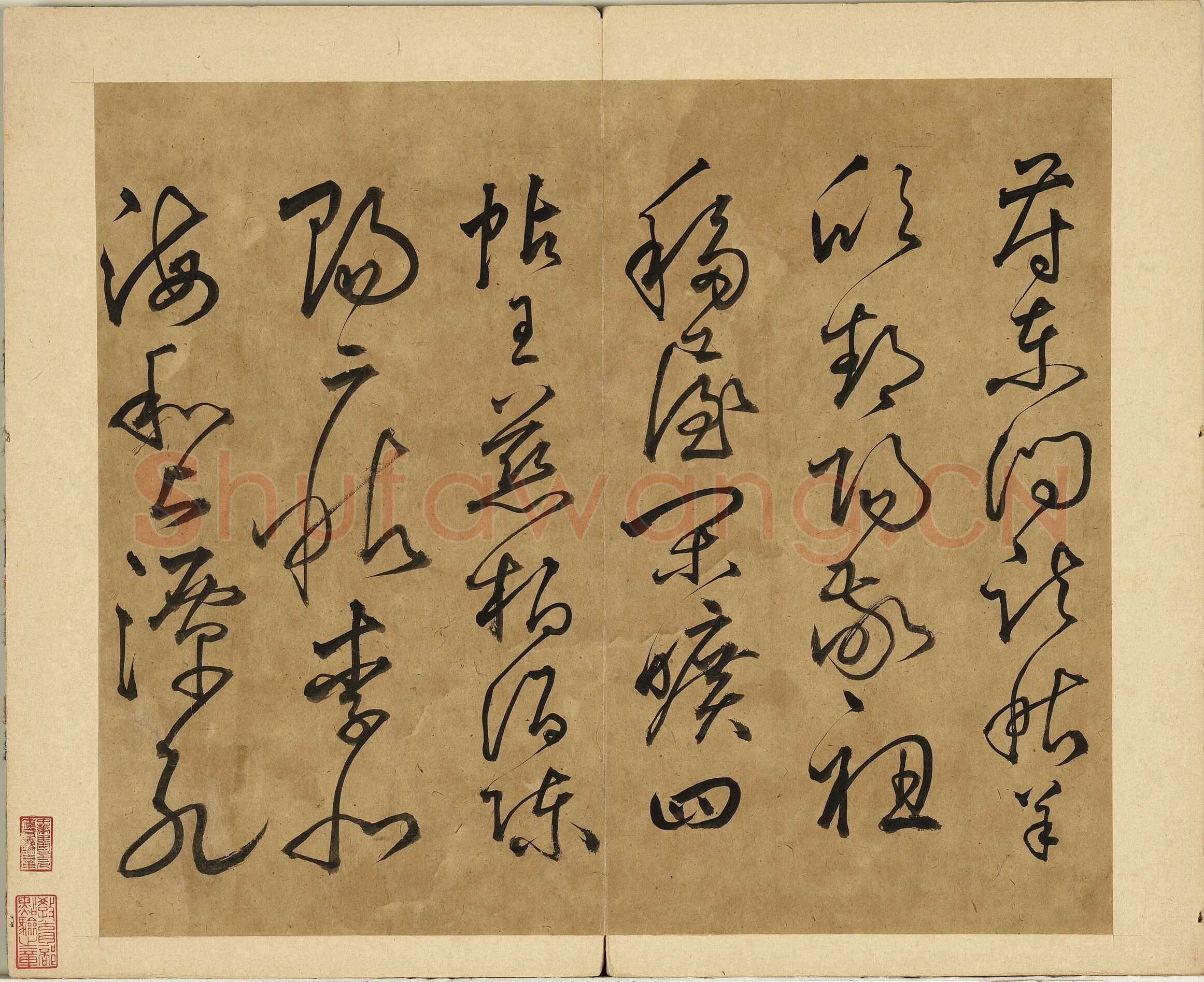 丰坊《各体书诀册》纸本 十四开 1535年 台北故宫博物院藏