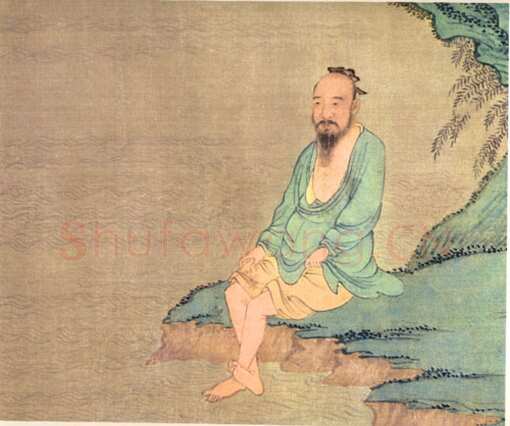 杨宾《行书许瑶题怀素上人草书诗轴》