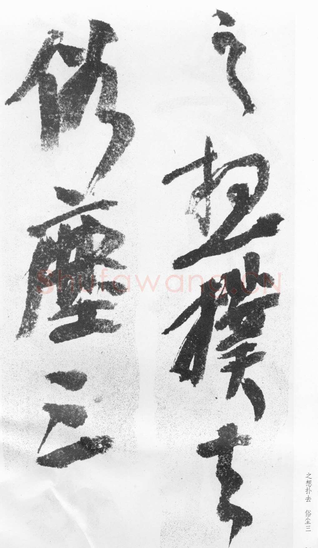 蒲华《跋张旭率意帖》