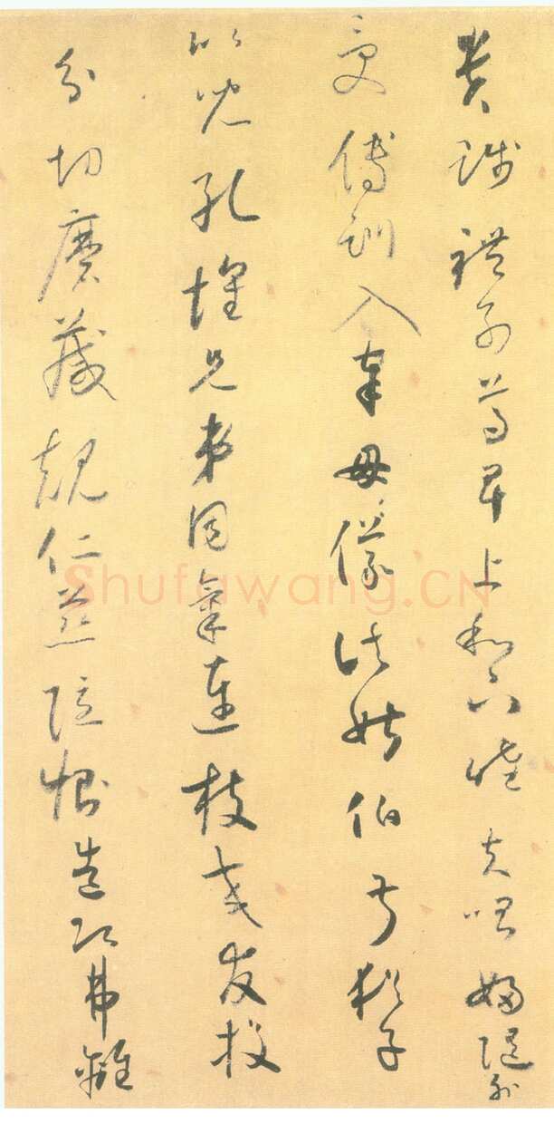 怀素《小草千字文》绢本 33.7×1730.0cm 台北故宫博物院藏