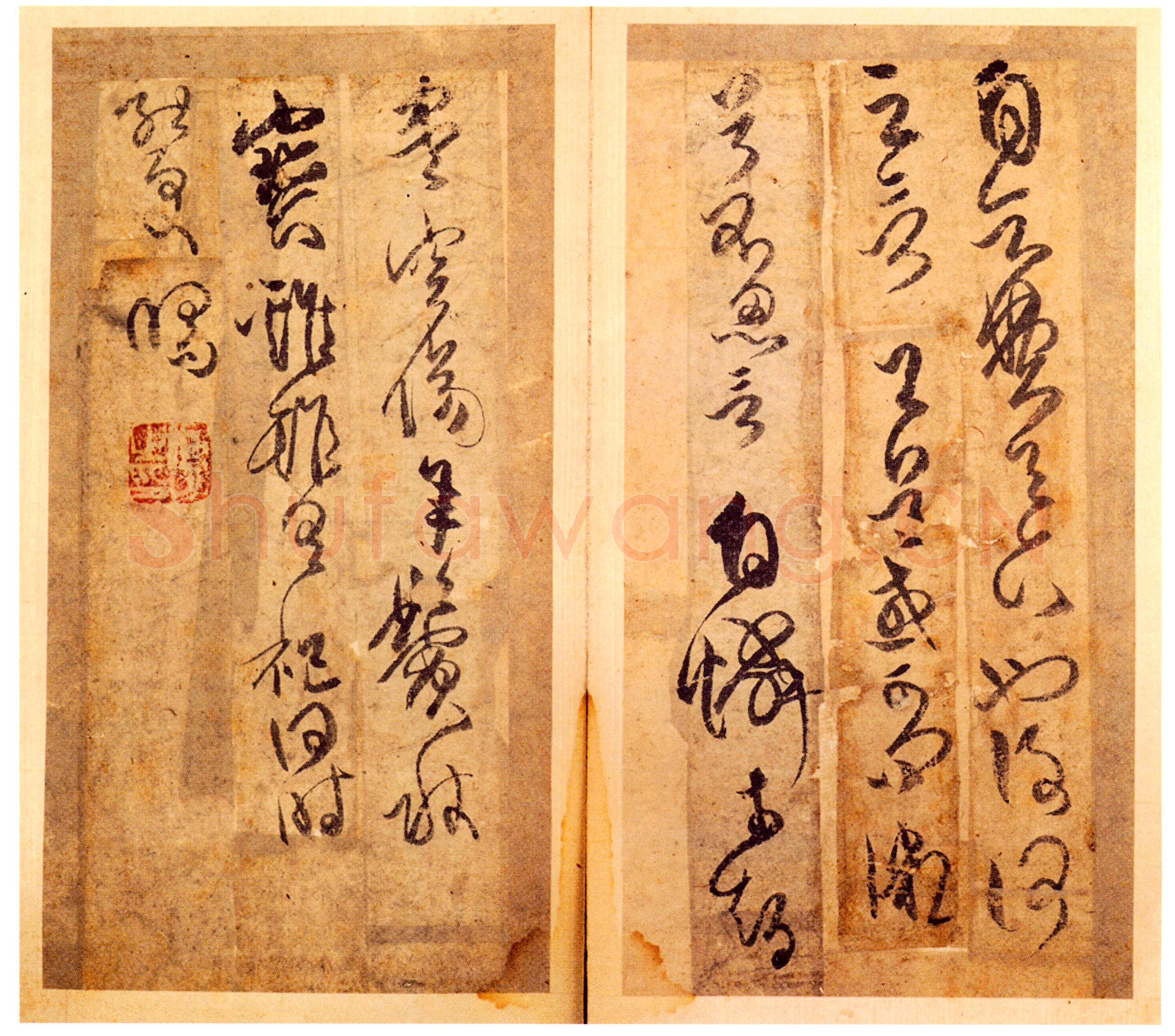 傅山《各体书册》册 纸本 29cm×15cm×2×12 山西省博物院藏