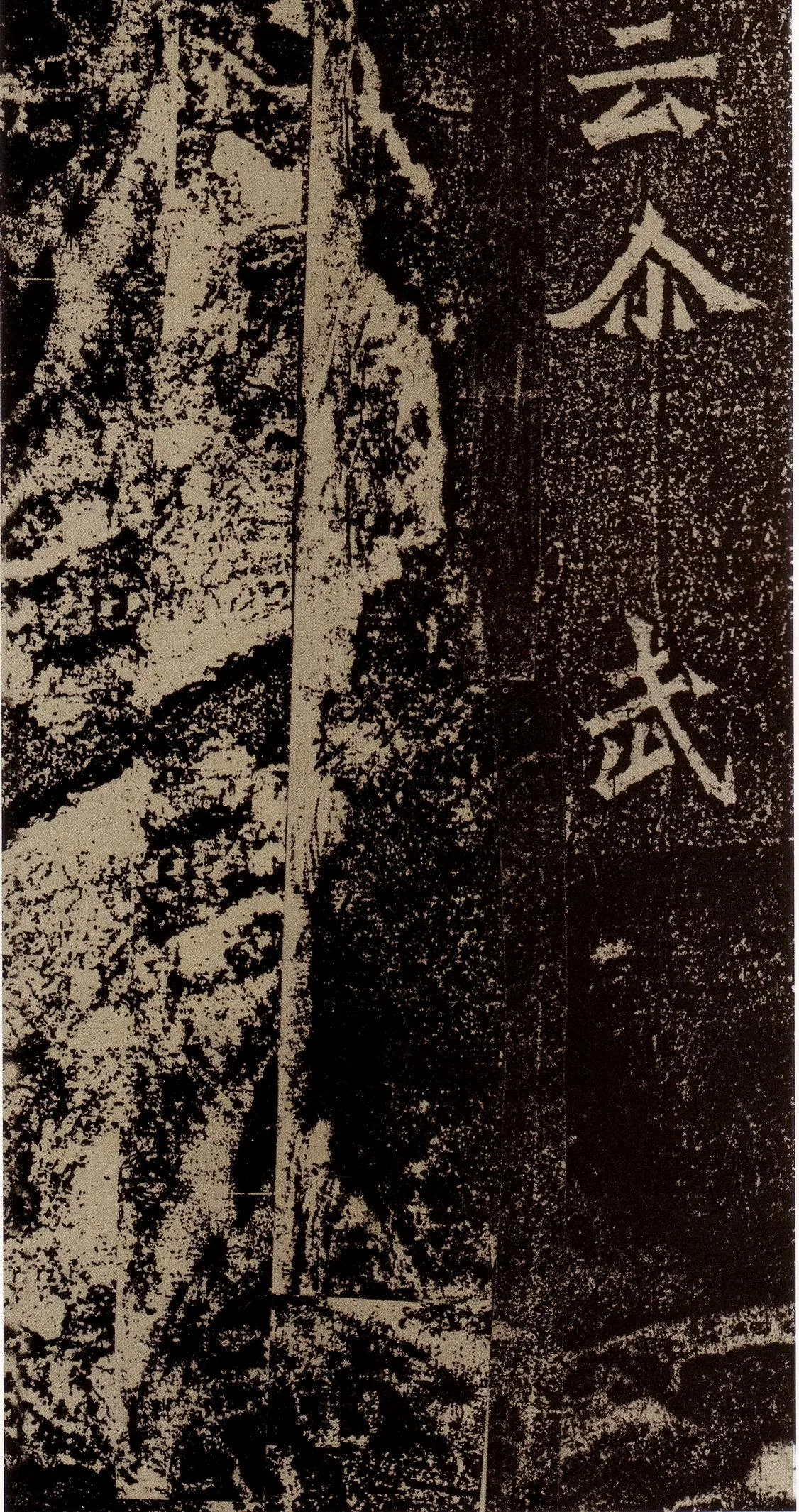 杨大眼造像记前秦北朝碑刻碑拓,摘自前秦北朝杨大眼造像记