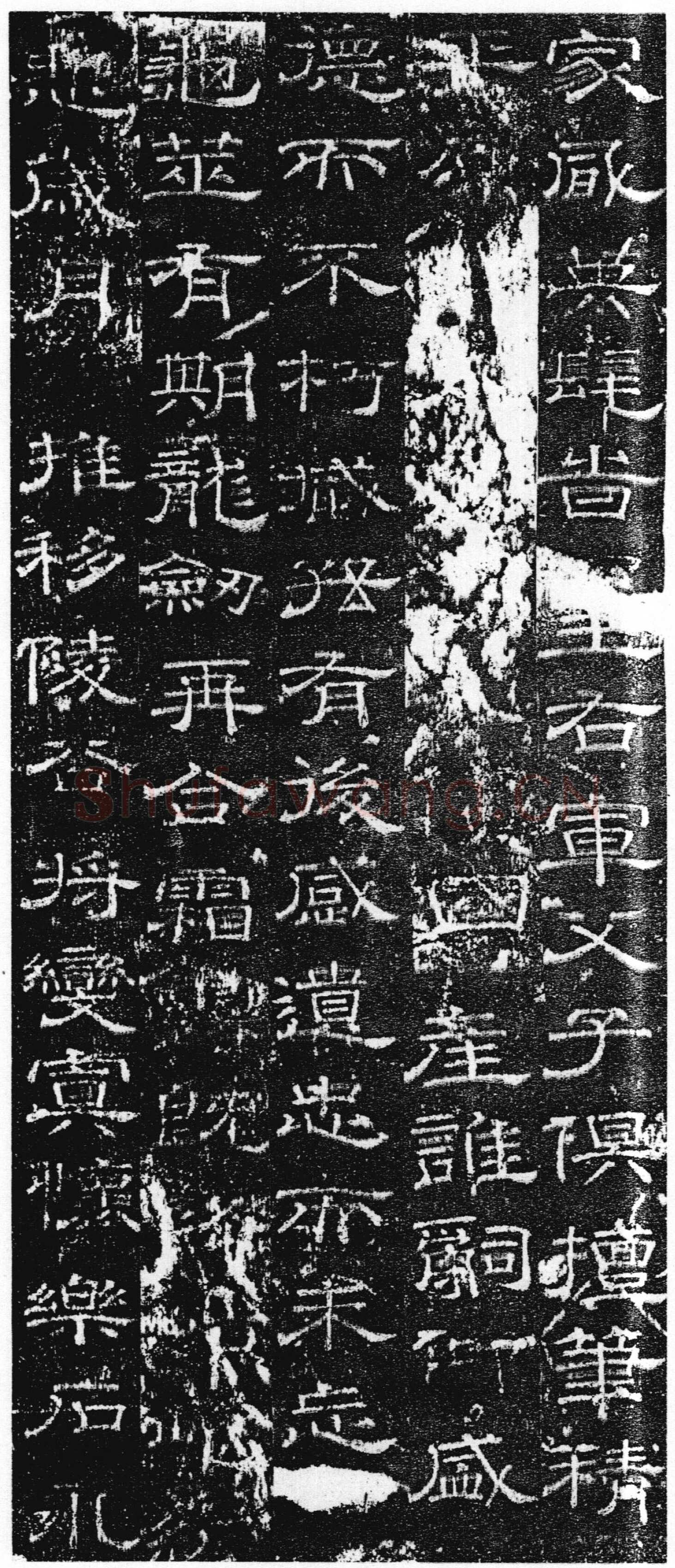 徐浩《张庭珪墓志》隶书