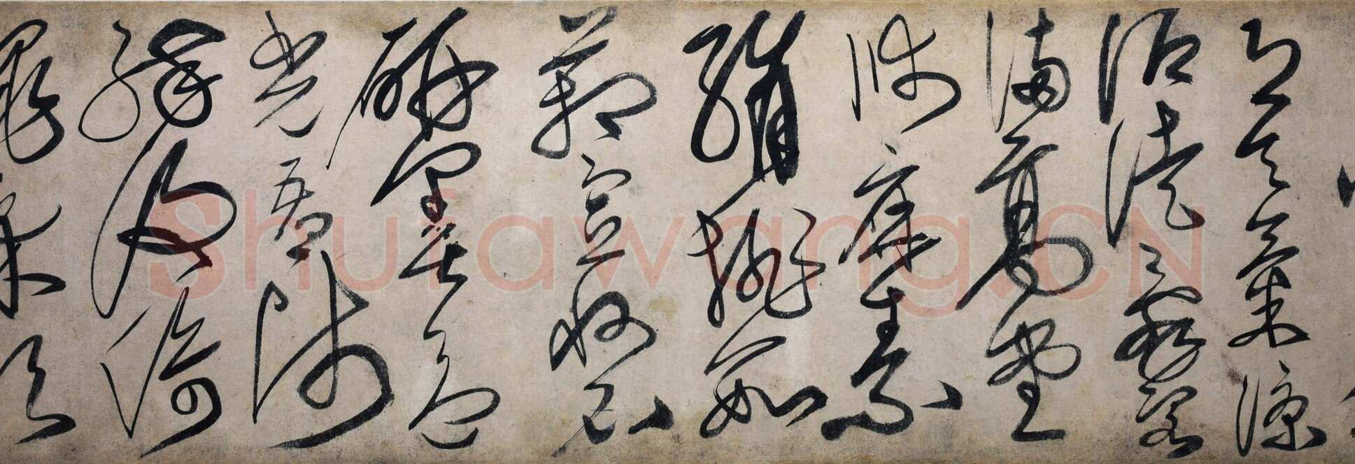 刘珏 《李白少年上人怀素歌》手卷 紙本 草书 29×597cm 香港近墨堂藏