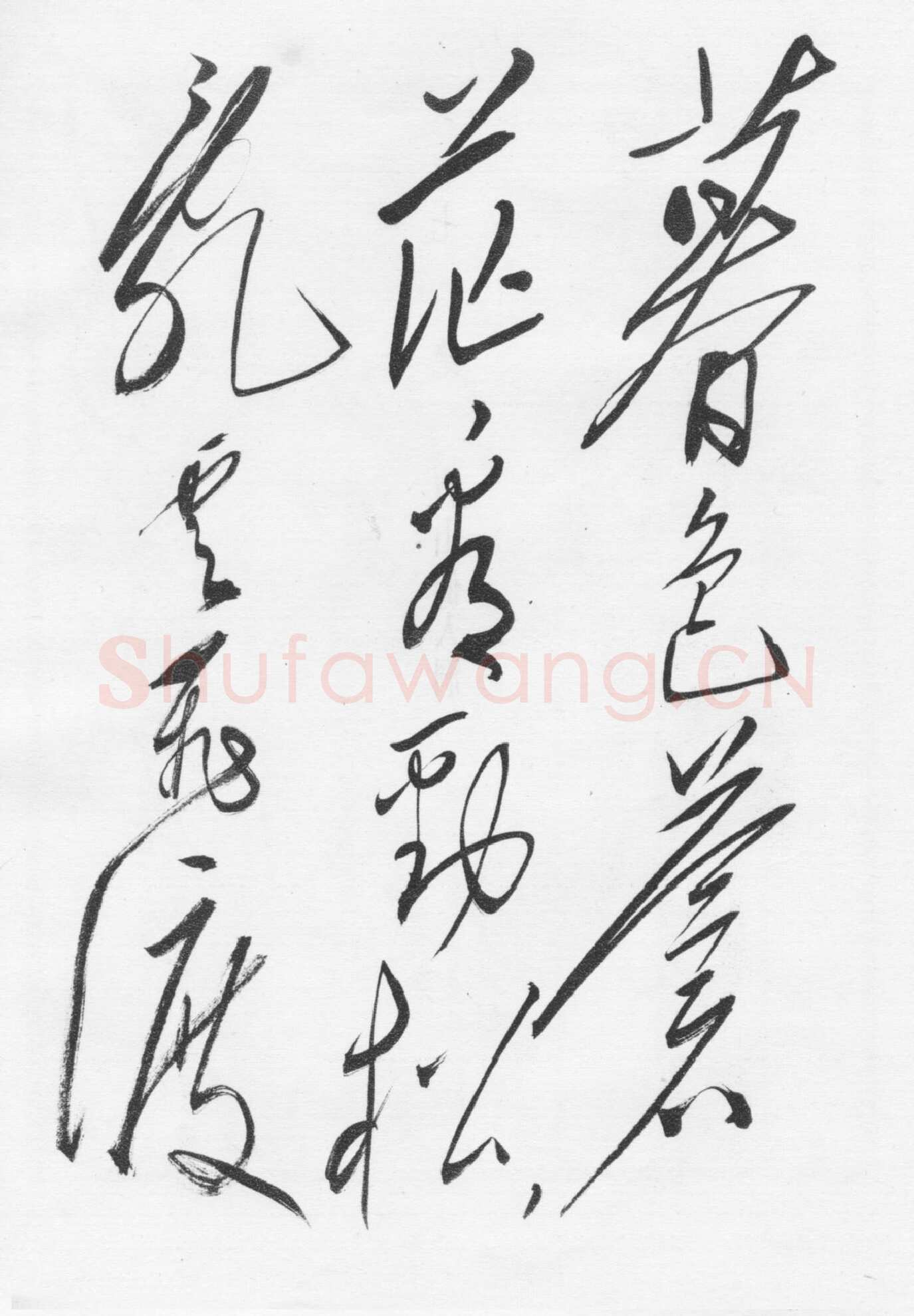 毛泽东《七绝为李进同志题所摄庐山仙人洞照》1961年