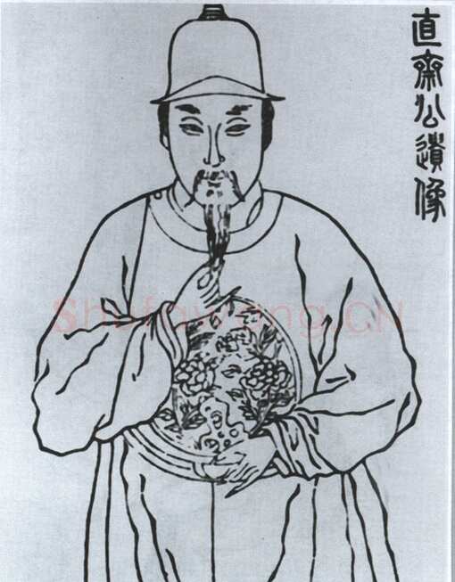 萨都剌《跋李士行江乡秋晚、严陵钓台图、题董展三顾草庐图、梅雀图》