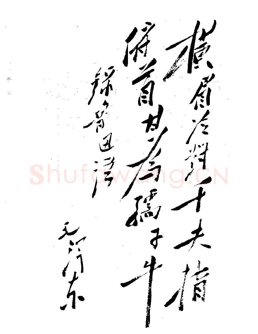 毛泽东书法作品之题词精选合集