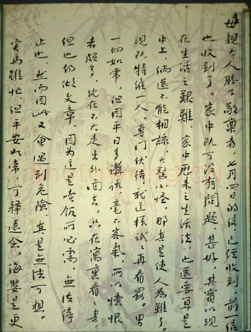 鲁迅《致母亲》