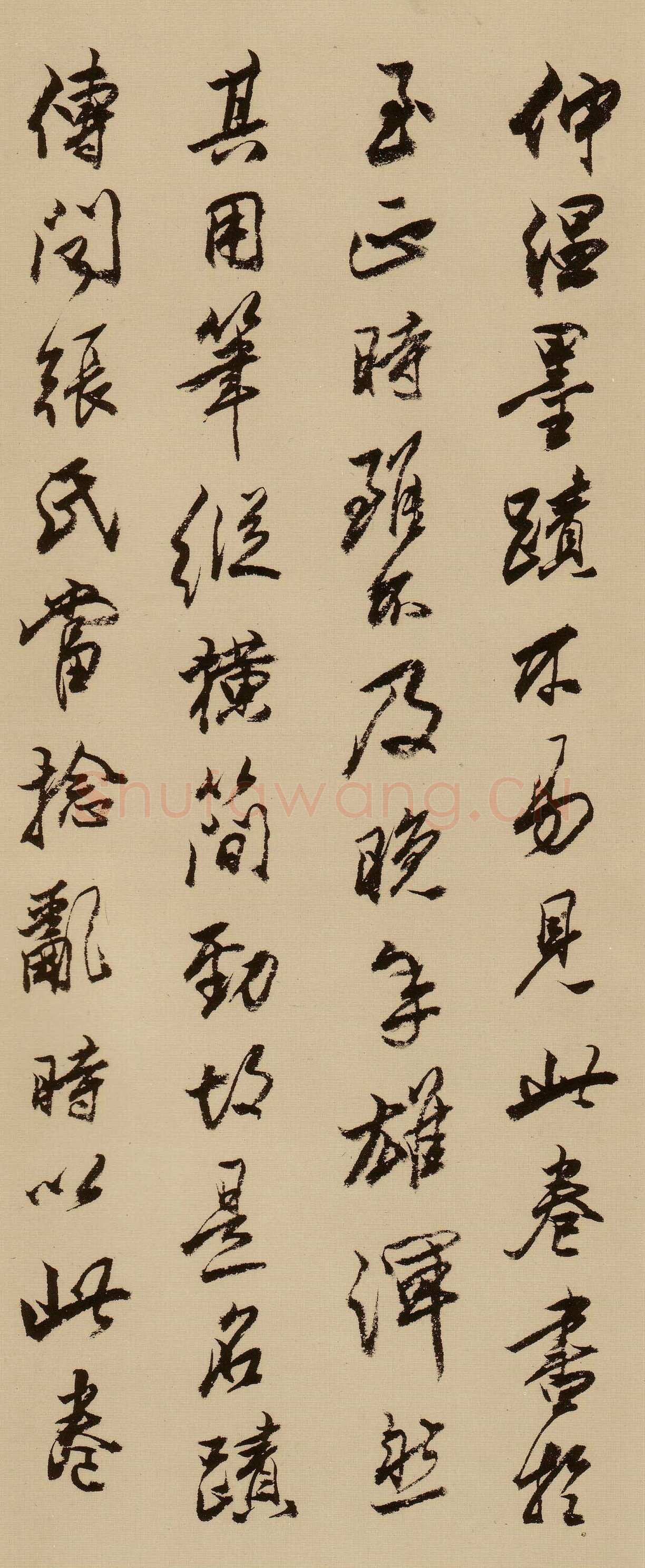 宋克《草书唐宋人诗卷》纸本 27.5×498.7cm 至正二十年(1360年)上海博物馆藏