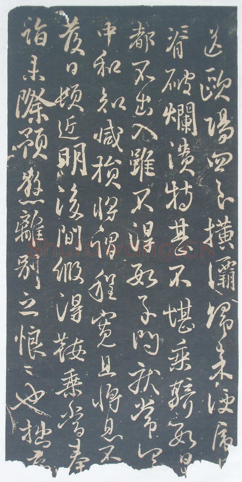 林藻《深慰帖》翻刻版原拓