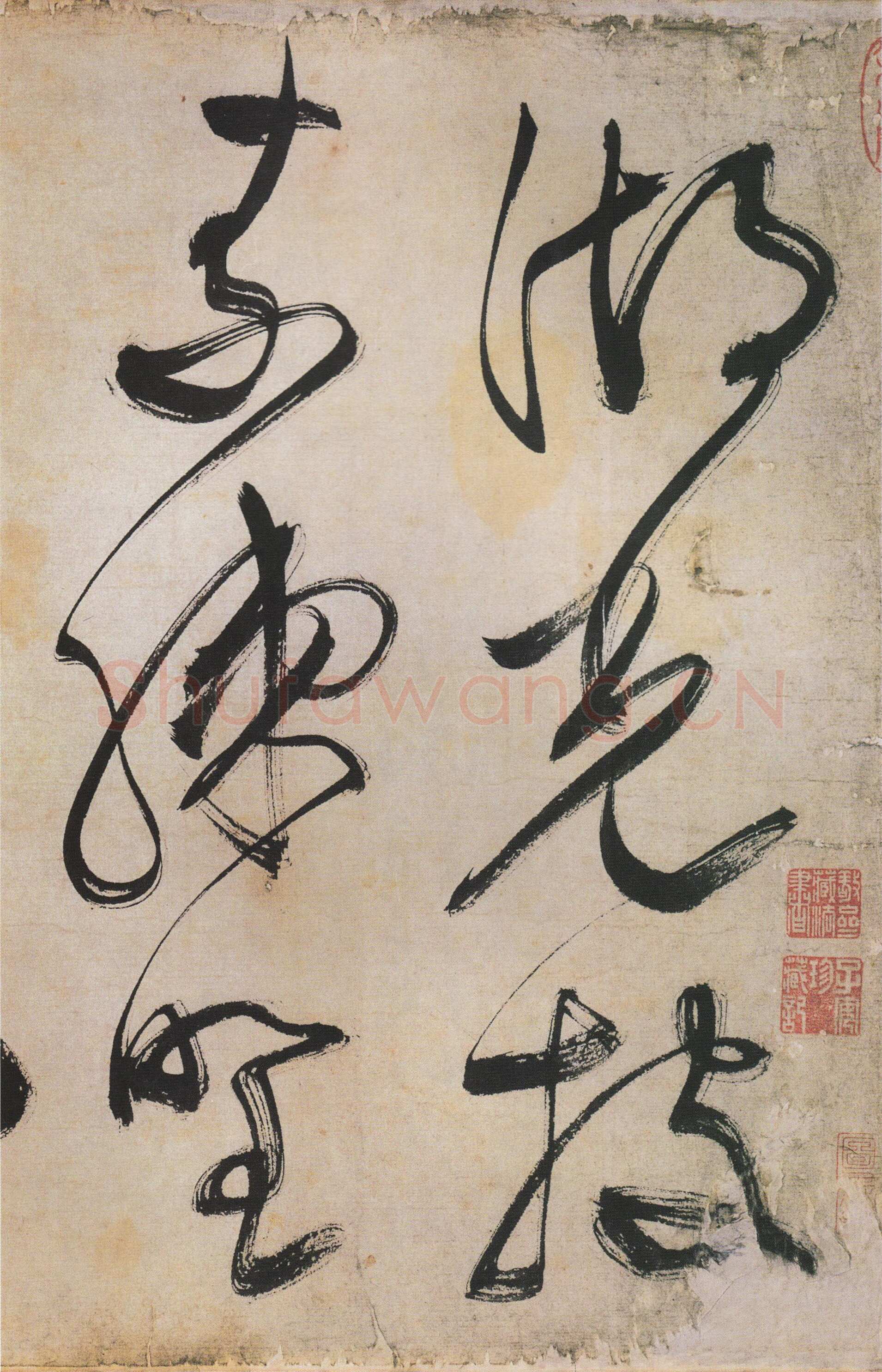 文徵明《草书石湖春游等五言诗卷》纸本，36.4×446.7cm，1529年 天津博物馆藏