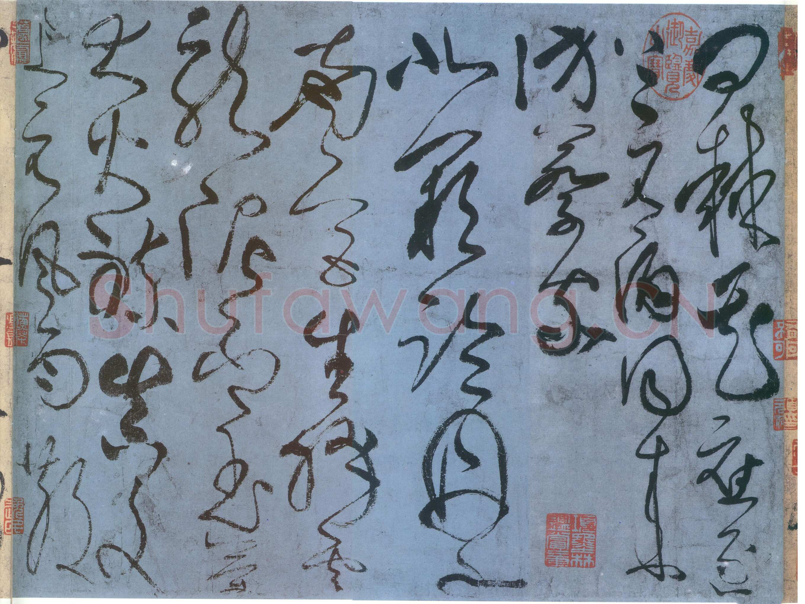 张旭《古诗四帖》纸本 辽宁博物馆藏