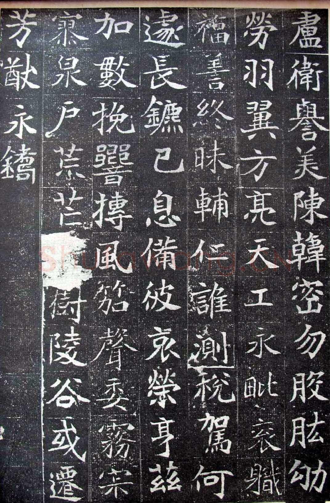 北魏元晖墓志前秦北朝碑刻碑拓,摘自前秦北朝元晖墓志(全本)