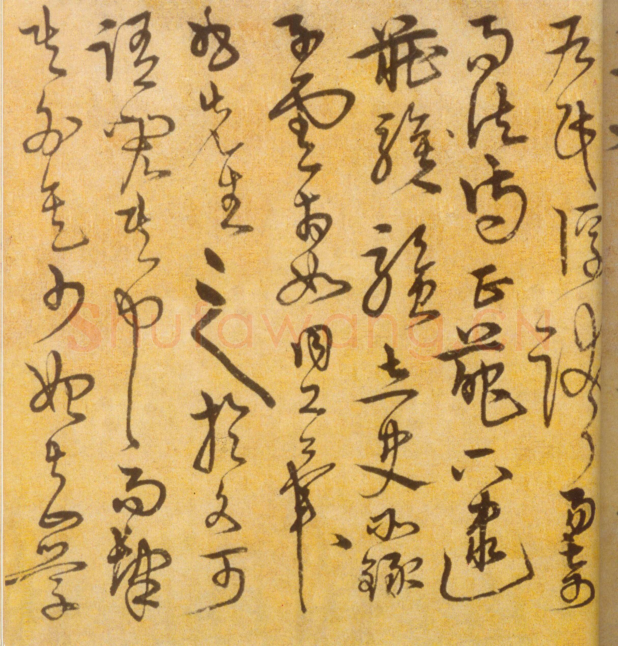 宋克《草书进学解卷》纸本 31.3×467cm 北京故宫博物院藏
