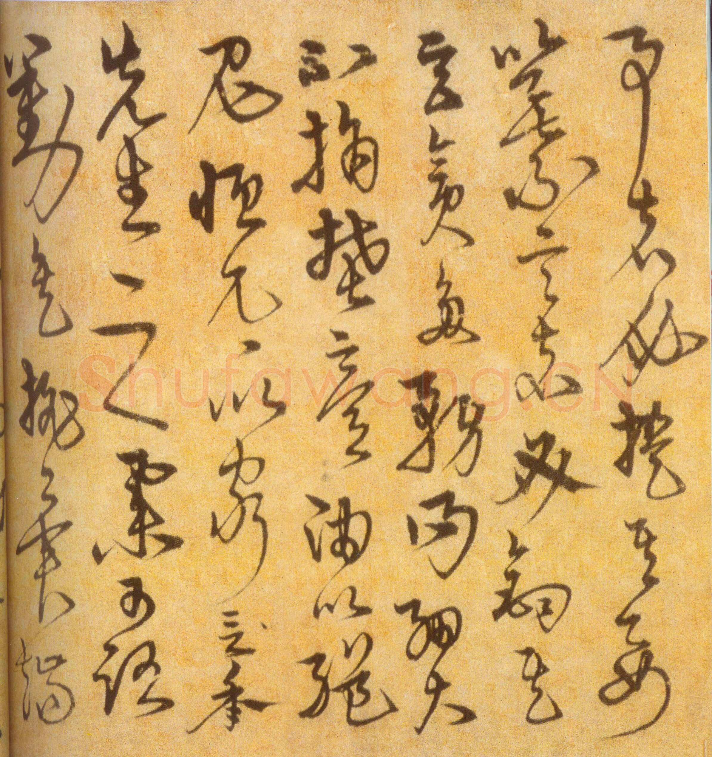 宋克《草书进学解卷》纸本 31.3×467cm 北京故宫博物院藏