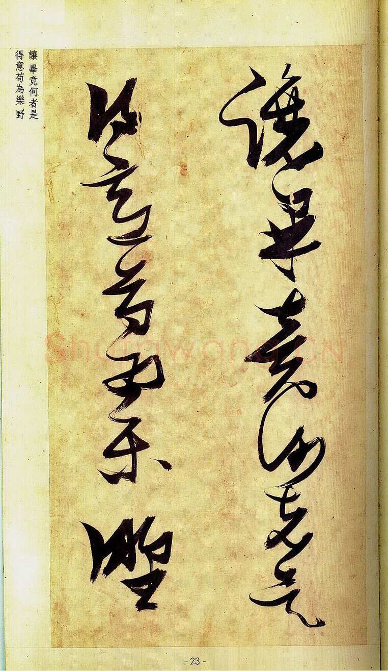 张瑞图《草书偶然作》册 30.3×17.2厘米×32 天启六年(1626)张金煌 张珊红夫妇私人藏