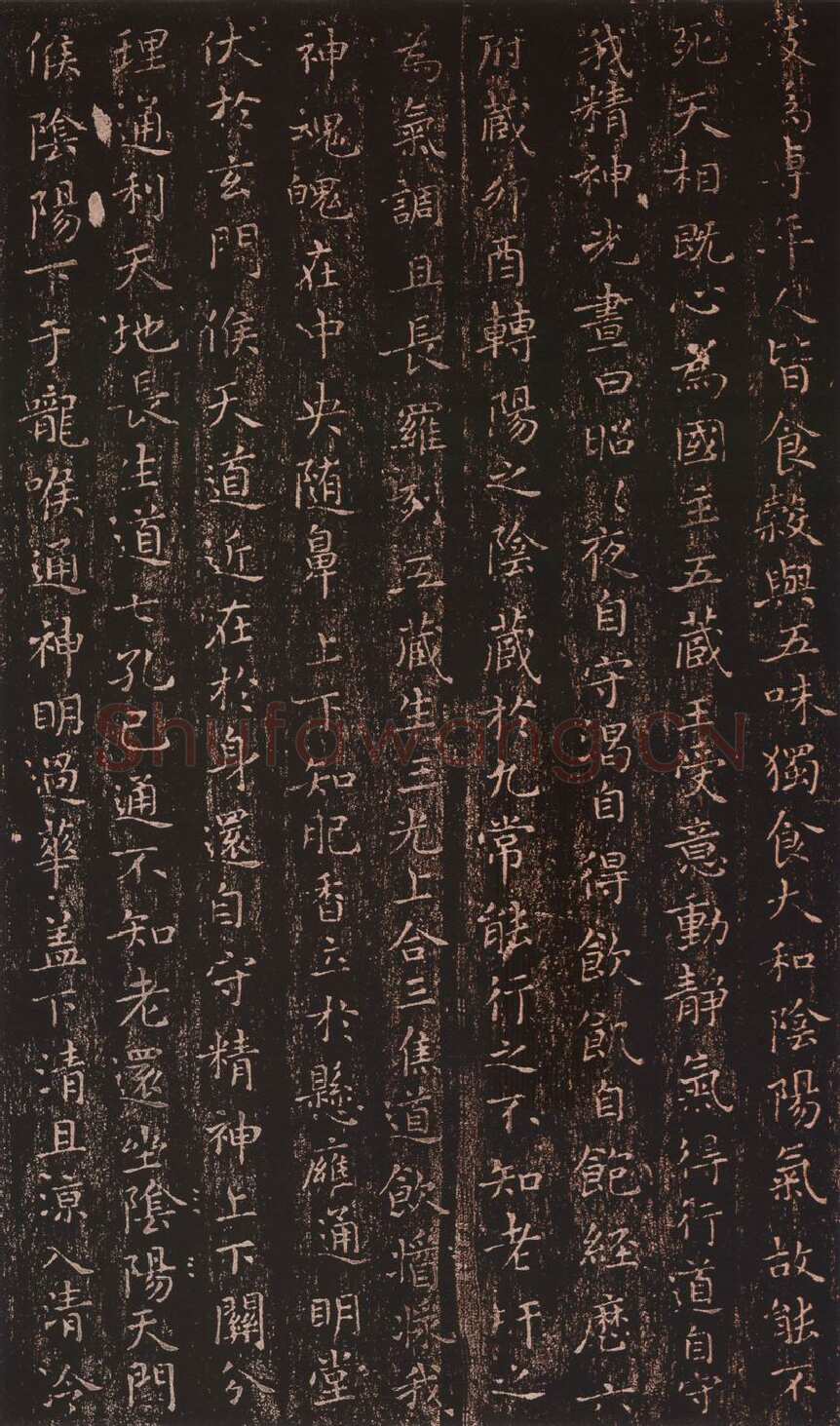 小楷《黄庭经》王羲之书法欣赏,摘自东晋小楷黄庭经