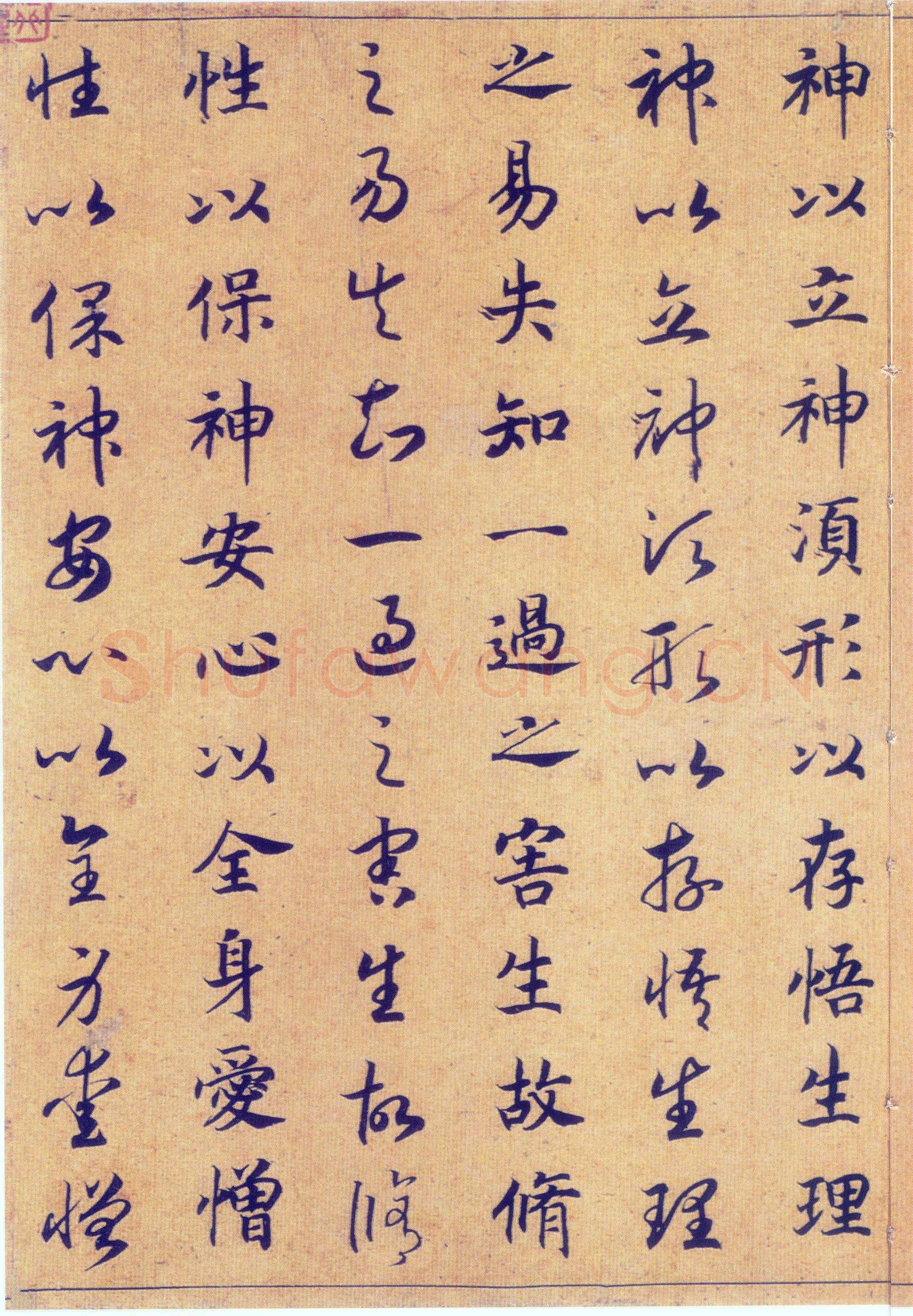 赵构《真草书养生论卷》纸本 23.5×602.8cm 上海博物馆藏