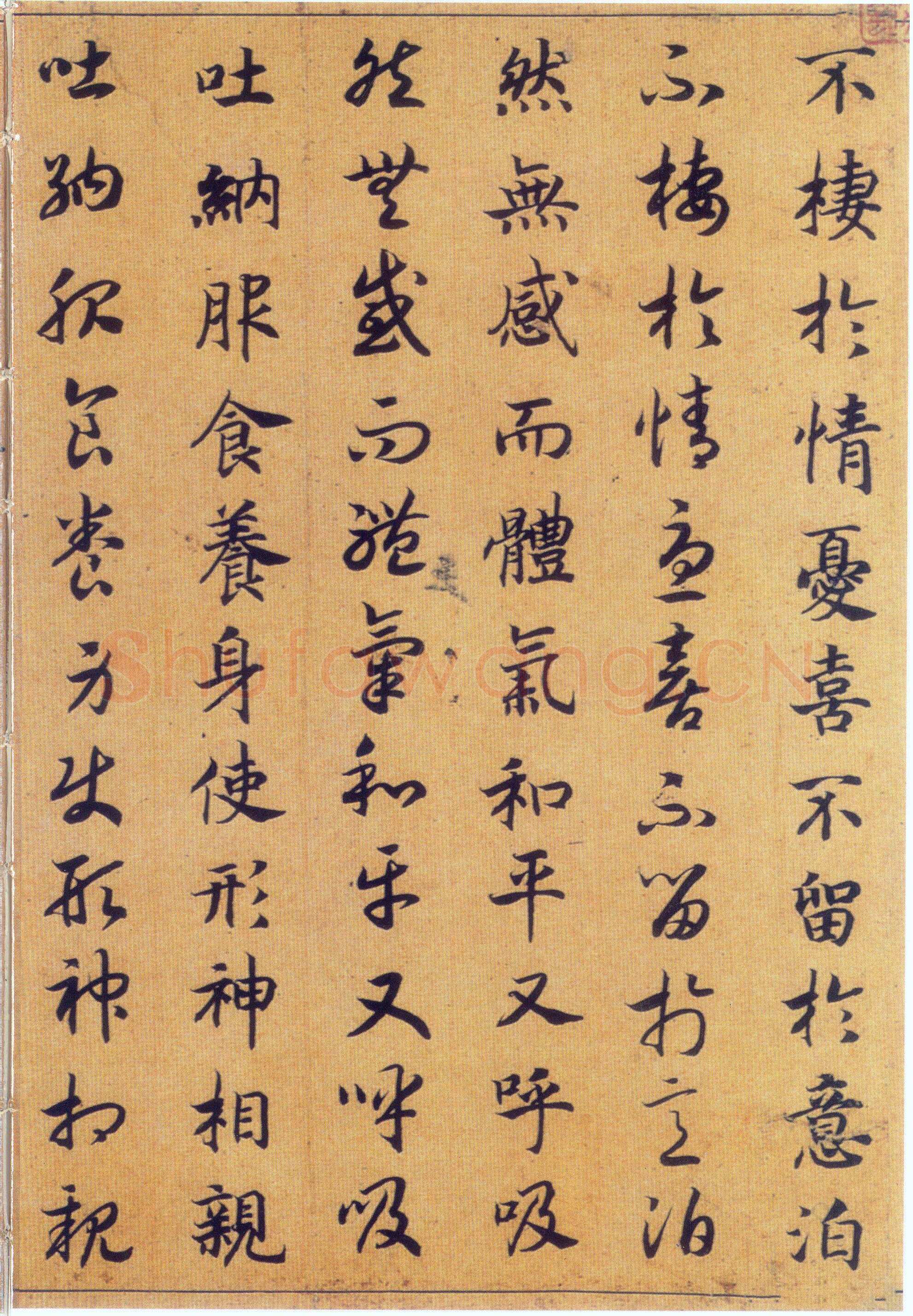 赵构《真草书养生论卷》纸本 23.5×602.8cm 上海博物馆藏
