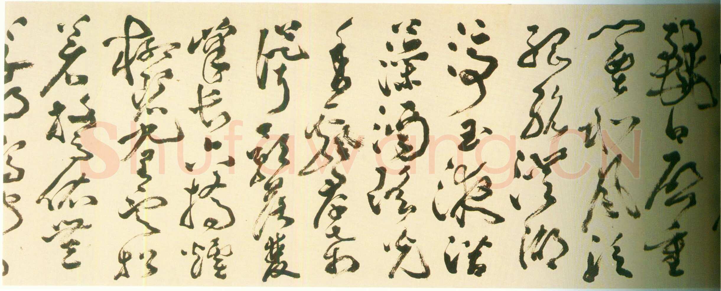 丰坊《草书孤山观梅诗卷》纸本草书 33.4cm×599cm 1565年 天津博物馆藏
