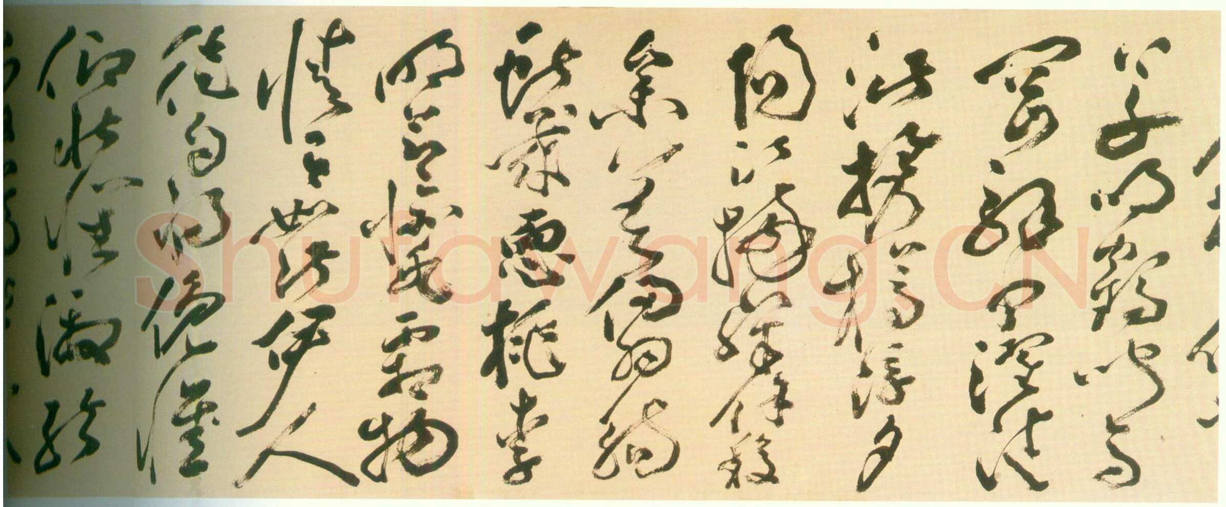 丰坊《草书孤山观梅诗卷》纸本草书 33.4cm×599cm 1565年 天津博物馆藏