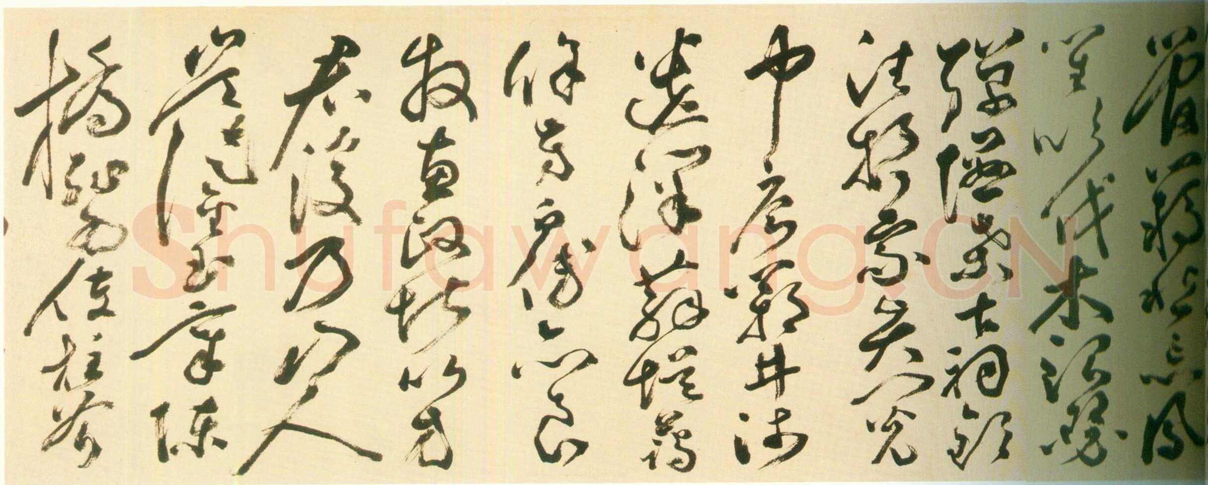 丰坊《草书孤山观梅诗卷》纸本草书 33.4cm×599cm 1565年 天津博物馆藏