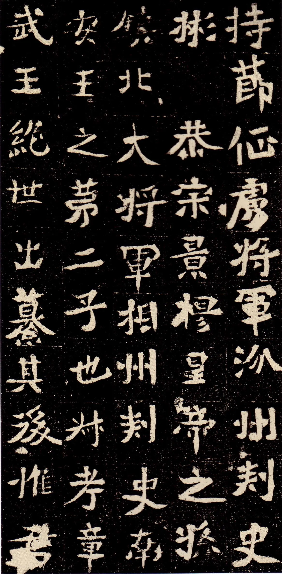 元彬墓志前秦北朝碑刻碑拓,摘自前秦北朝元彬墓志