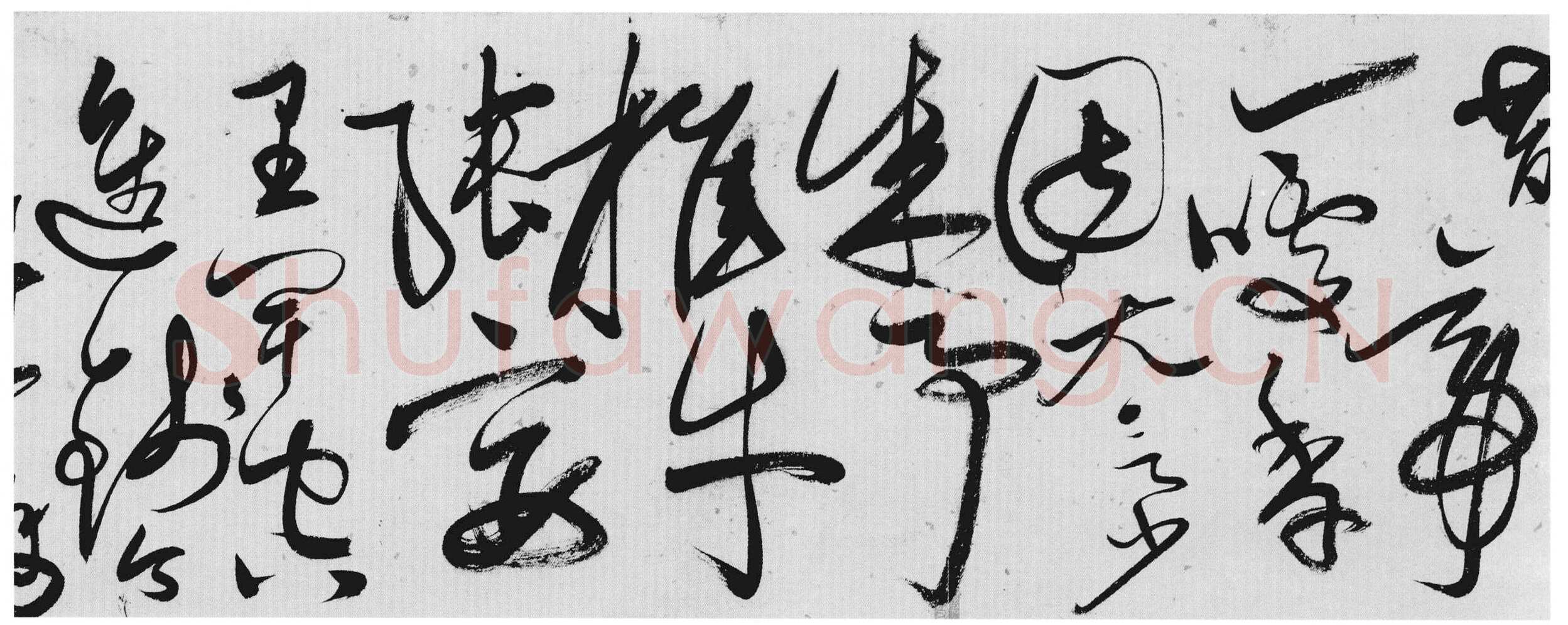 唐顺之《草书歌凤台行卷》纸本草书 32×992cm 广东省博物馆藏