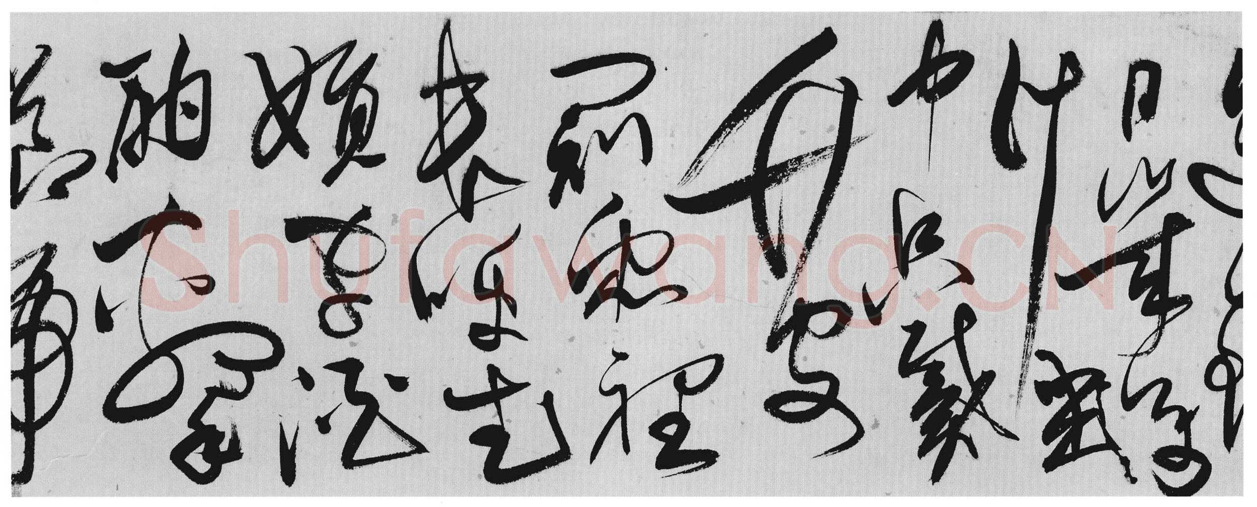 唐顺之《草书歌凤台行卷》纸本草书 32×992cm 广东省博物馆藏