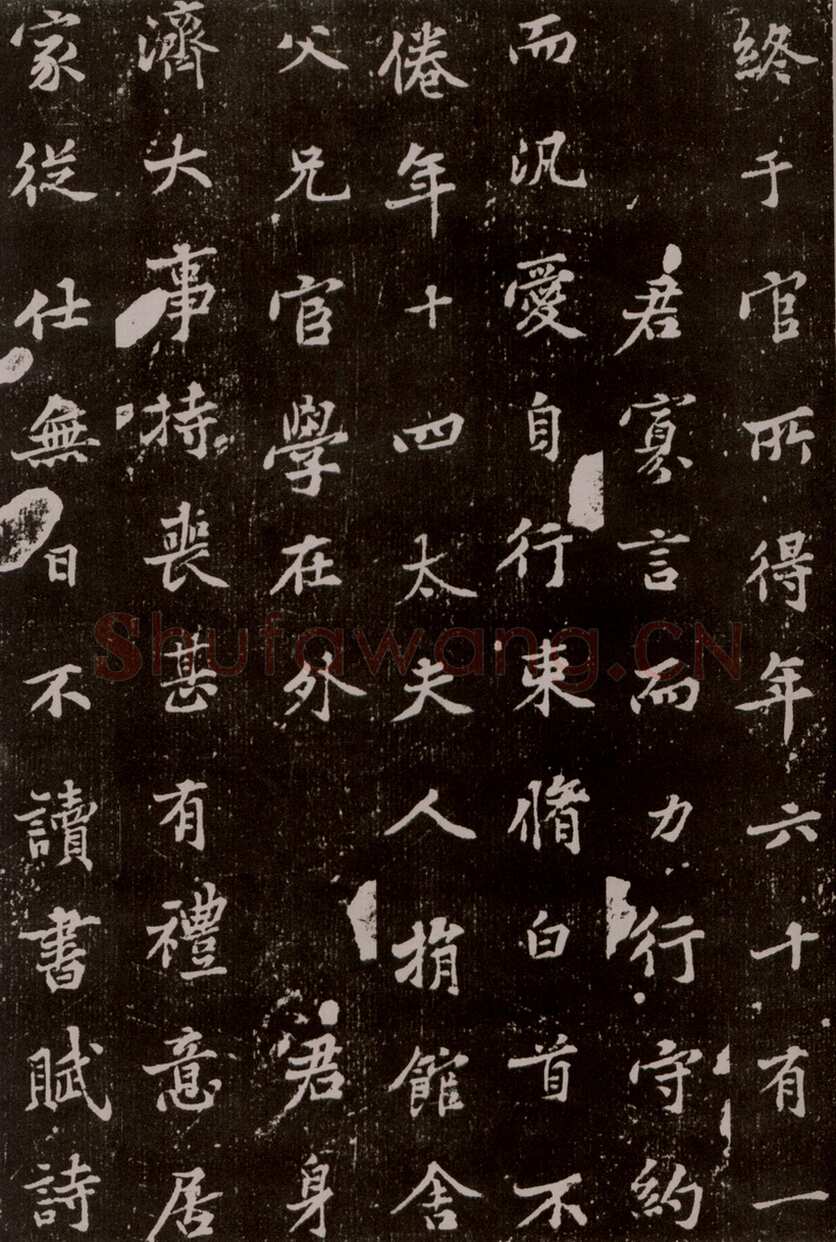 黄庭坚《王纯中墓志铭》行楷，88×88cm 江西修水县黄庭坚纪念馆