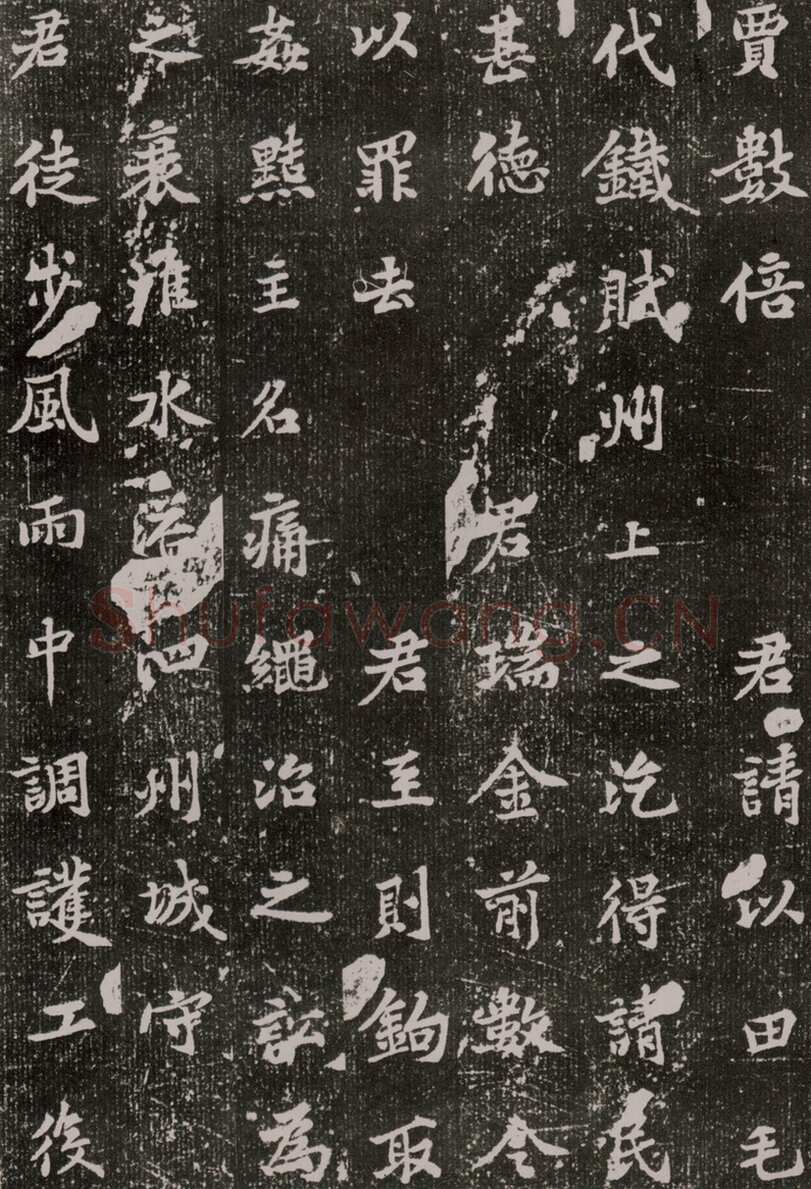 黄庭坚《王纯中墓志铭》行楷，88×88cm 江西修水县黄庭坚纪念馆