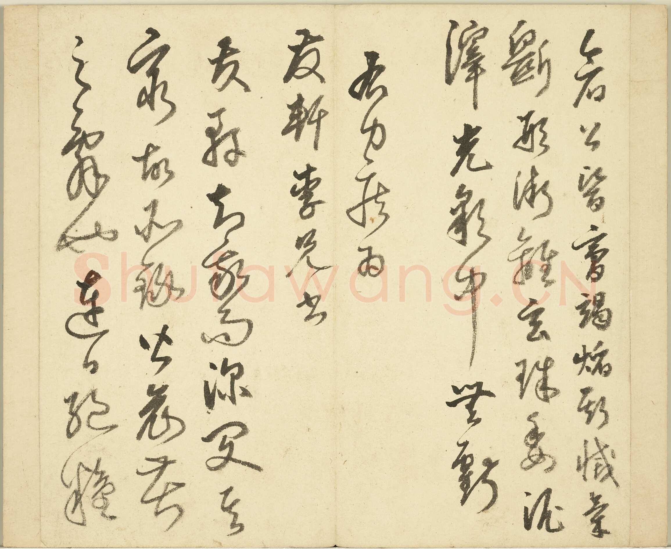 丰坊《秣陵七歌册》纸本行书29.3×31.7cm×14开 1551年 台北故宫博物院藏