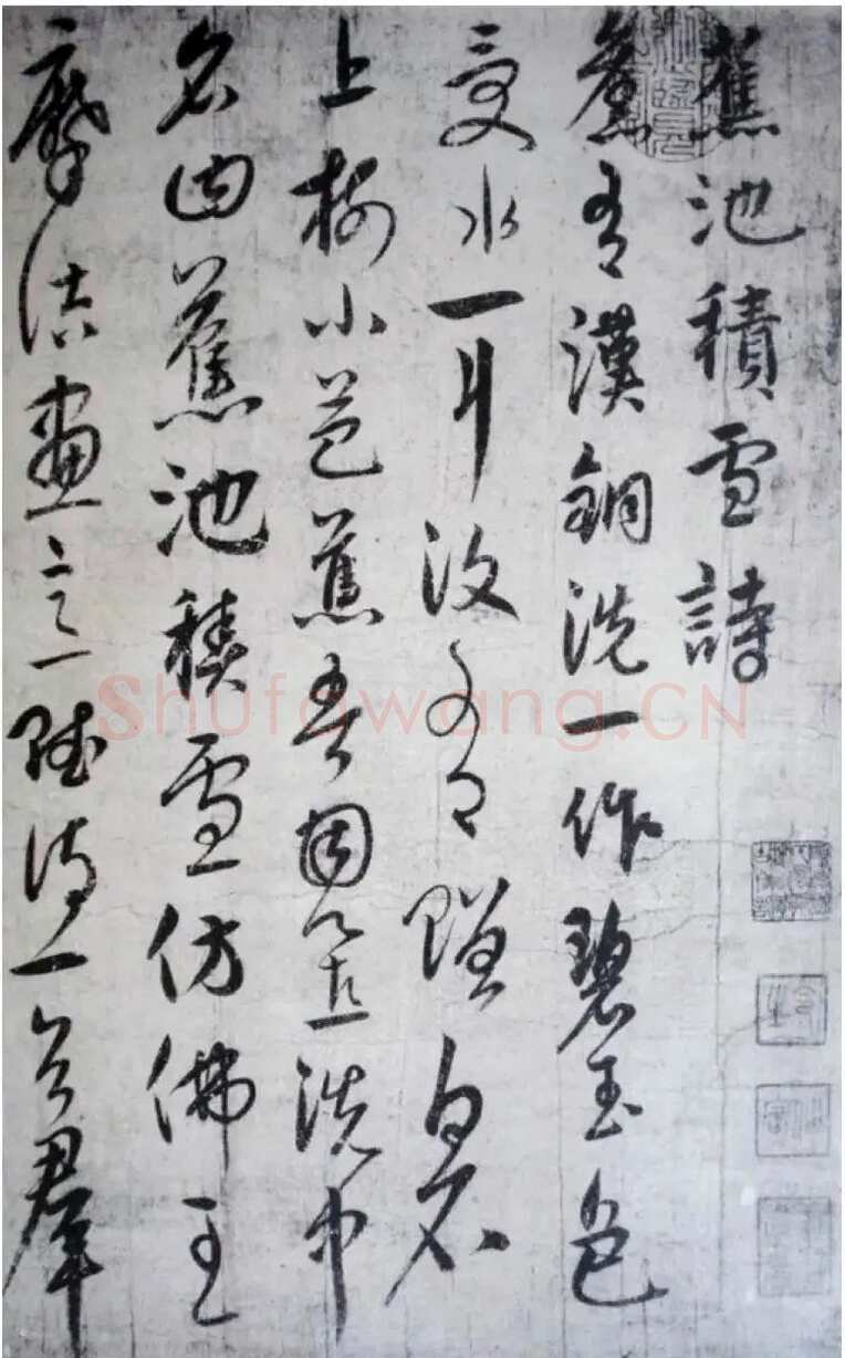 饶介《蕉池积雪诗》