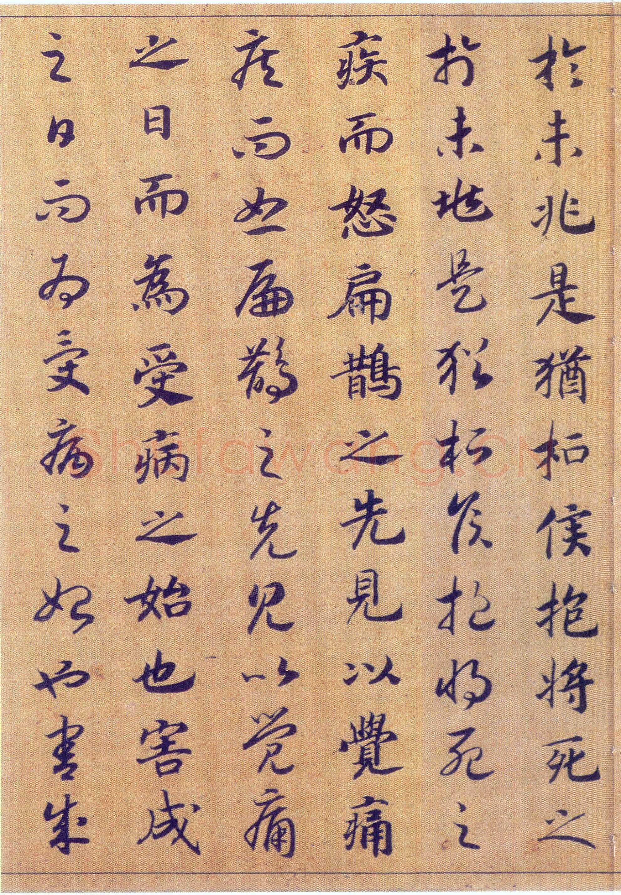 赵构《真草书养生论卷》纸本 23.5×602.8cm 上海博物馆藏