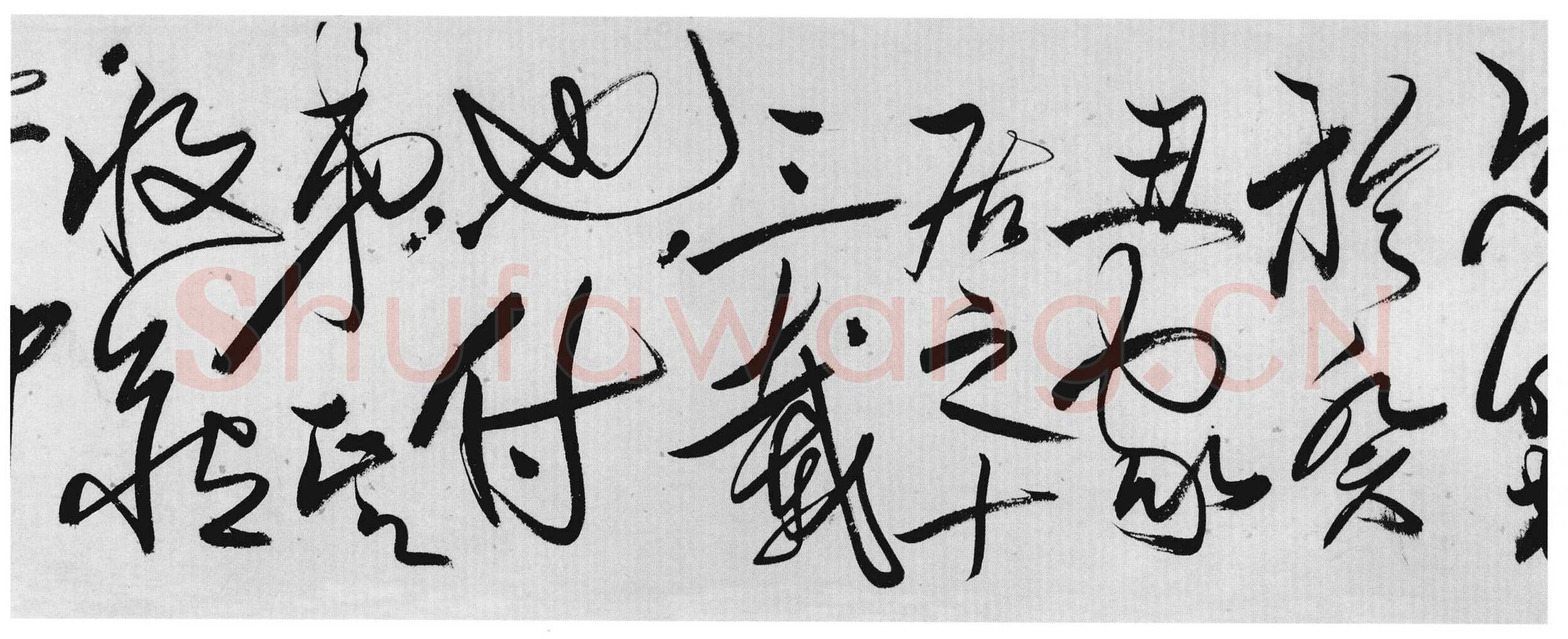 唐顺之《草书歌凤台行卷》纸本草书 32×992cm 广东省博物馆藏