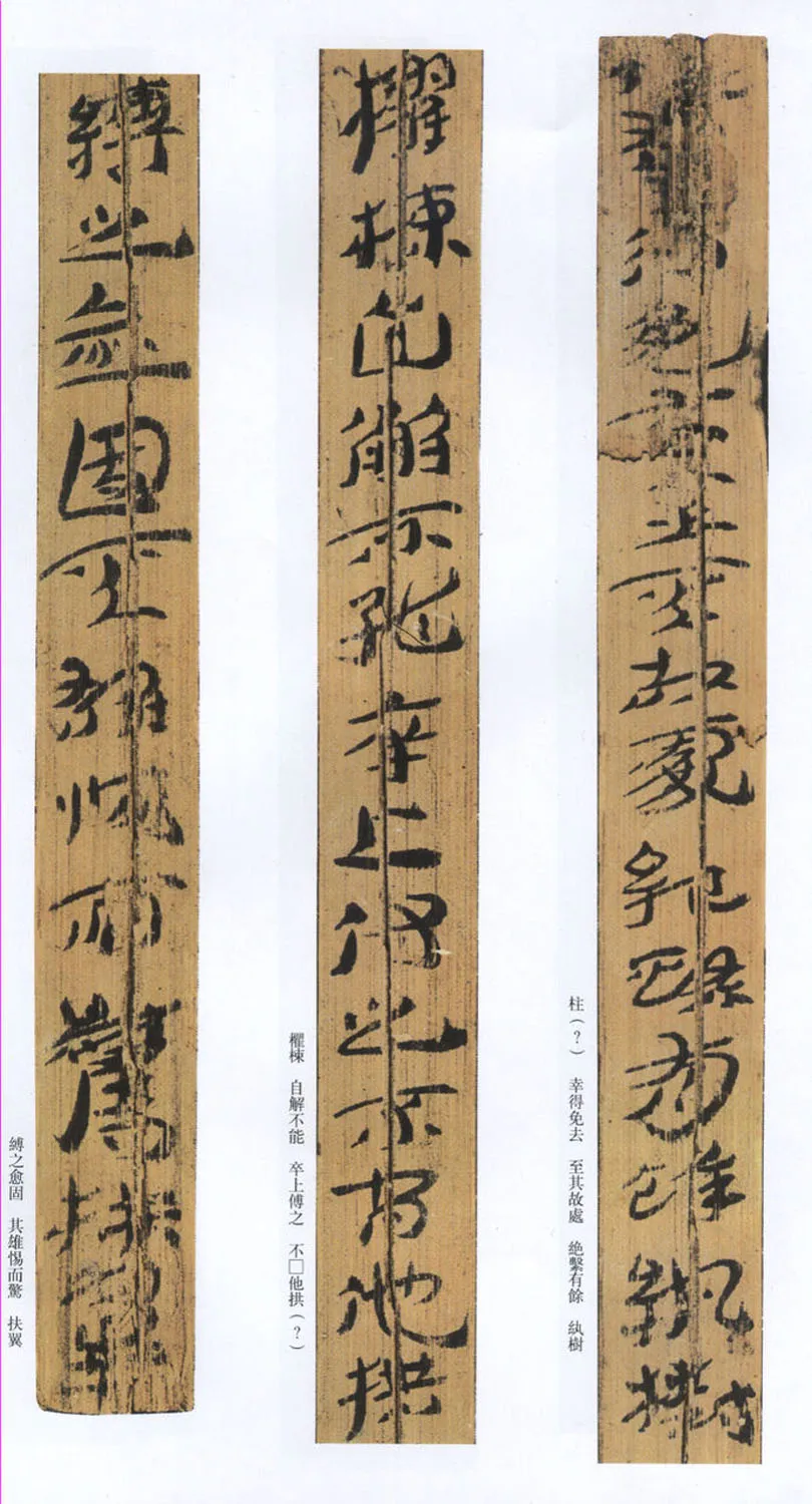 汉墨迹作品神乌傅（选）欣赏,摘自秦汉