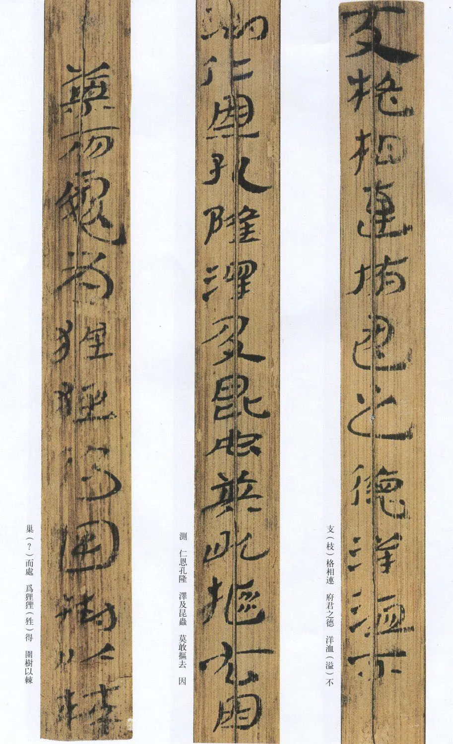 汉墨迹作品神乌傅（选）欣赏,摘自秦汉