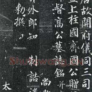 唐代 张少悌《高力士墓志铭》高清附释文