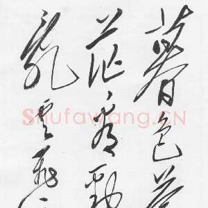 近现代毛泽东《七绝为李进同志题所摄庐山仙人洞照》1961年
