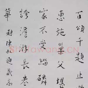 近现代谢无量《行书题陈叔通藏高澹游百梅书屋图诗轴》69cmx27cm