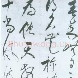 明代 释担当 草书《春来草书轴》