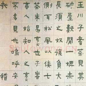 清代金农《玉川子嗜茶帖》纸本 124.5×50cm 浙江省博物馆藏