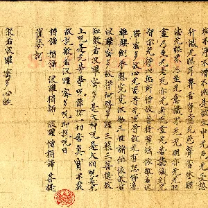 敦煌书法 般若波罗蜜多心经