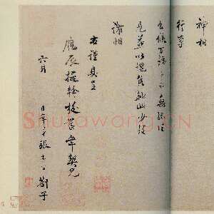 宋代张孝祥《临存帖》纸本 行书 纵31.3厘米 横45.9厘米 北京故宫博物院藏